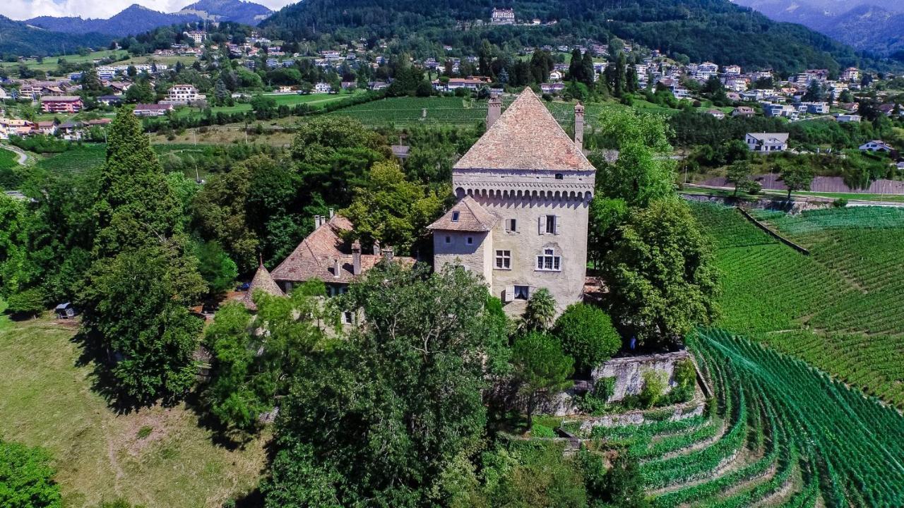 A Castle Spirit Apartment In Chateau Du Chatelard Clarens المظهر الخارجي الصورة