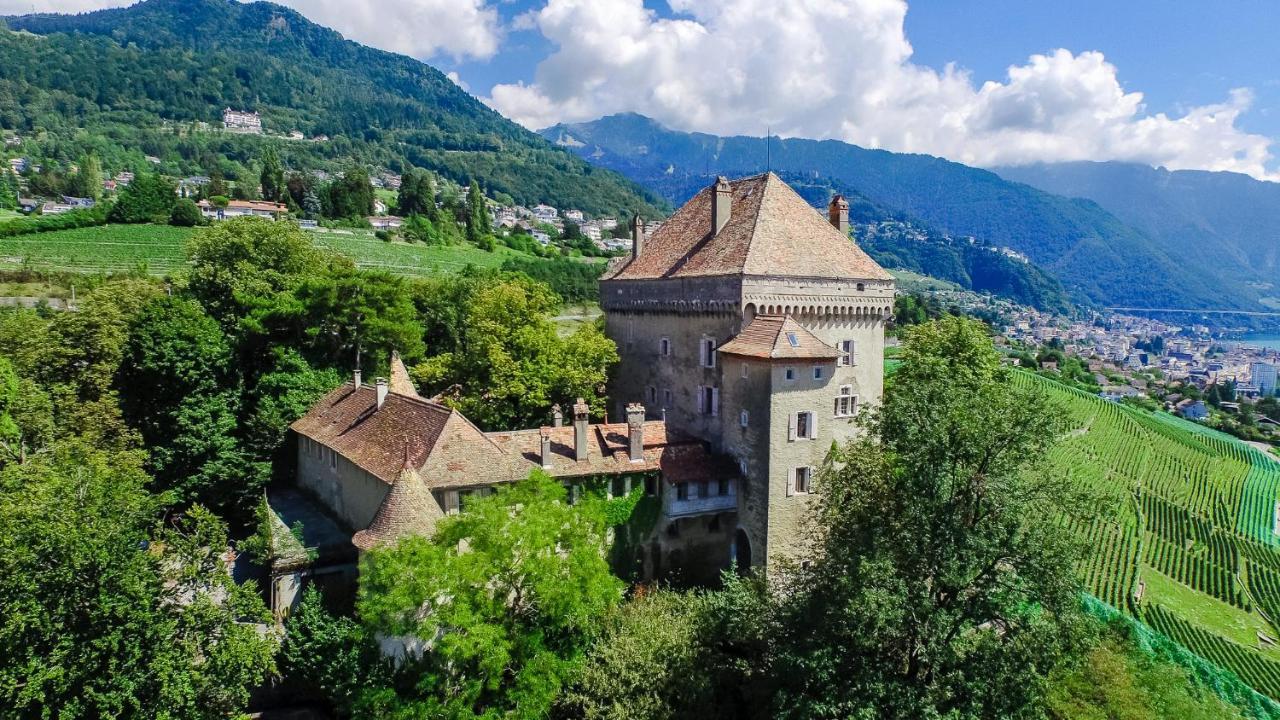 A Castle Spirit Apartment In Chateau Du Chatelard Clarens المظهر الخارجي الصورة